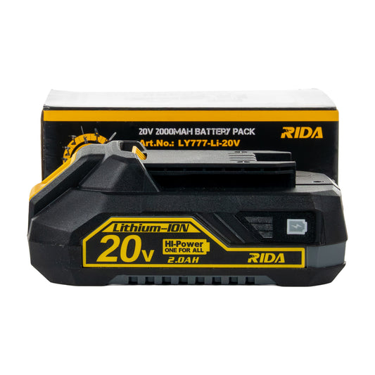Batería 20V 2.0Ah Litio RIDA — vista 2
