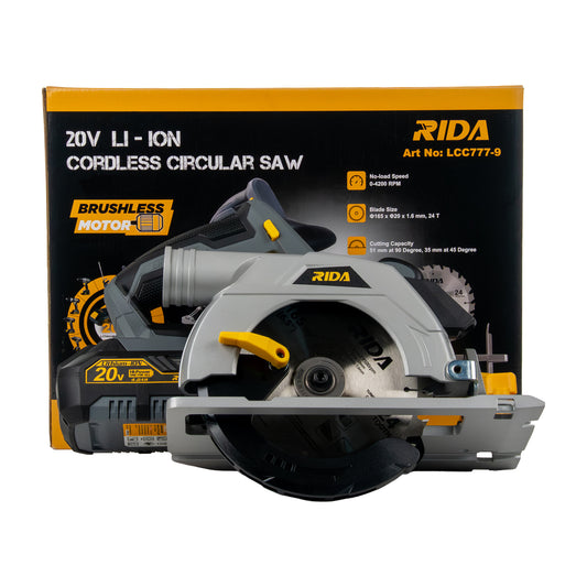 Sierra Circular Brushless 20V RIDA