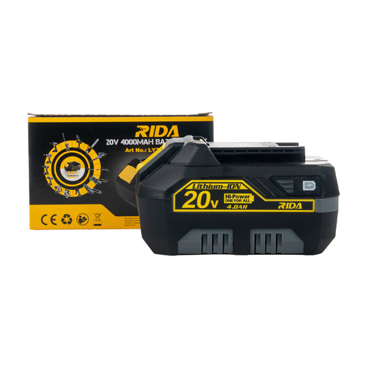 Batería 20V 4.0Ah Litio RIDA — vista 2