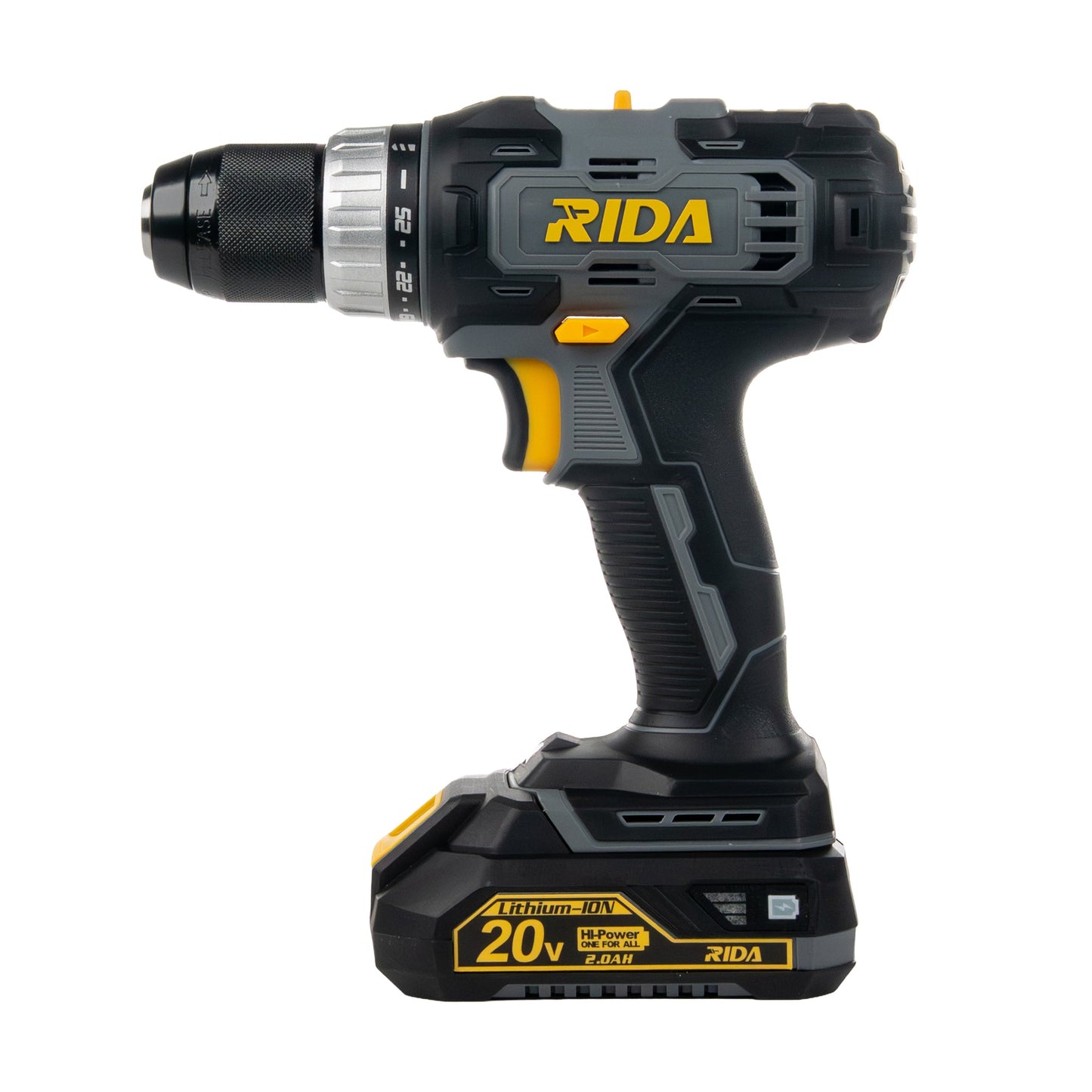 Taladro Inalámbrico 20V RIDA LCD787-1S con batería de litio 20V