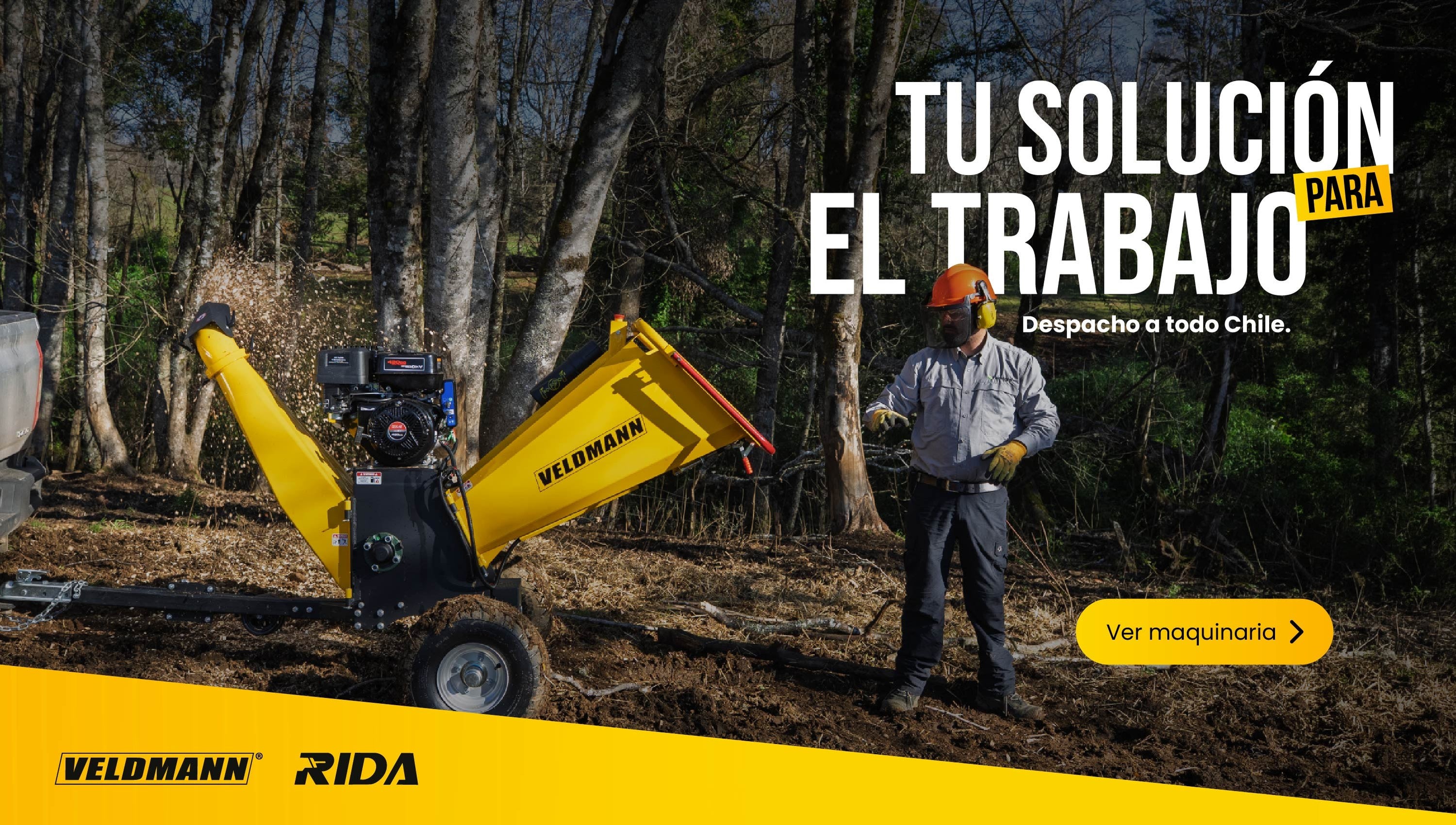 Tu solución para el trabajo: maquinaria Veldmann con despacho a todo Chile
