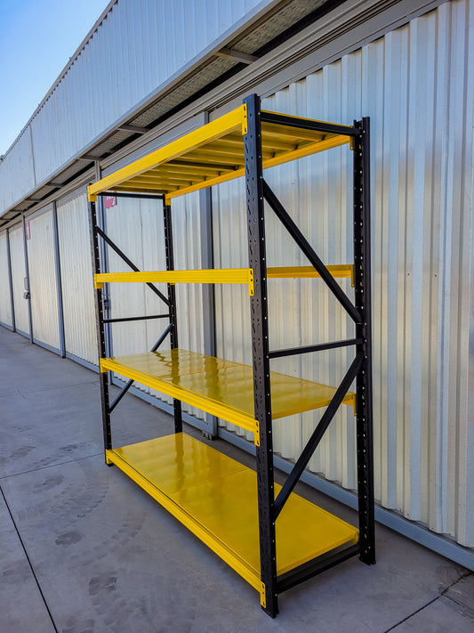 Rack Industrial 800 Kilos Amarillo/Negro — vista 2